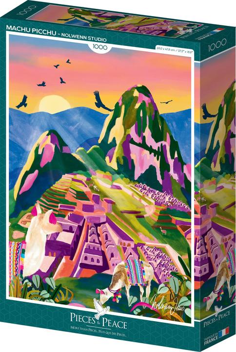 Actual product image Pieces & Peace Puzzle 1000 pieces Machu Picchu (1000 pieces)