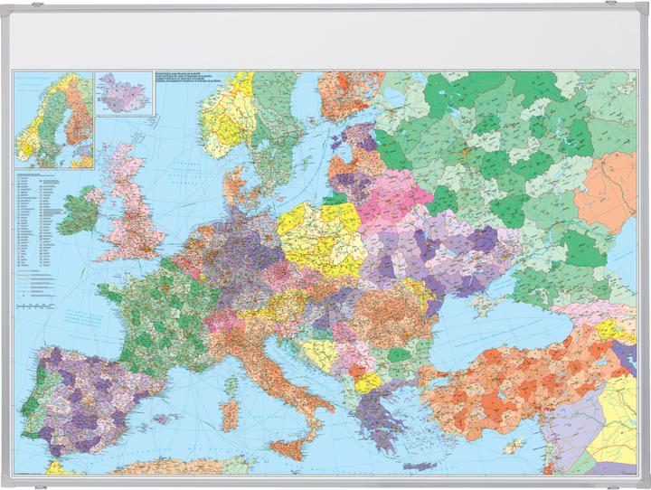 Actual product image Franken Map Board Europe pinnable (Bulletin board)