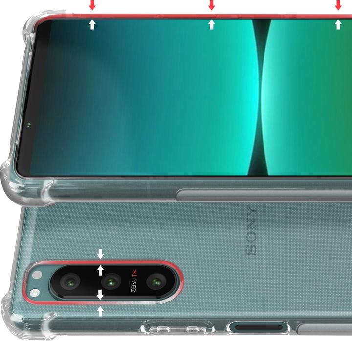 Actual product image Avizar Premium Protection Set: Cover + Foil Series (Sony Xperia 5 IV)