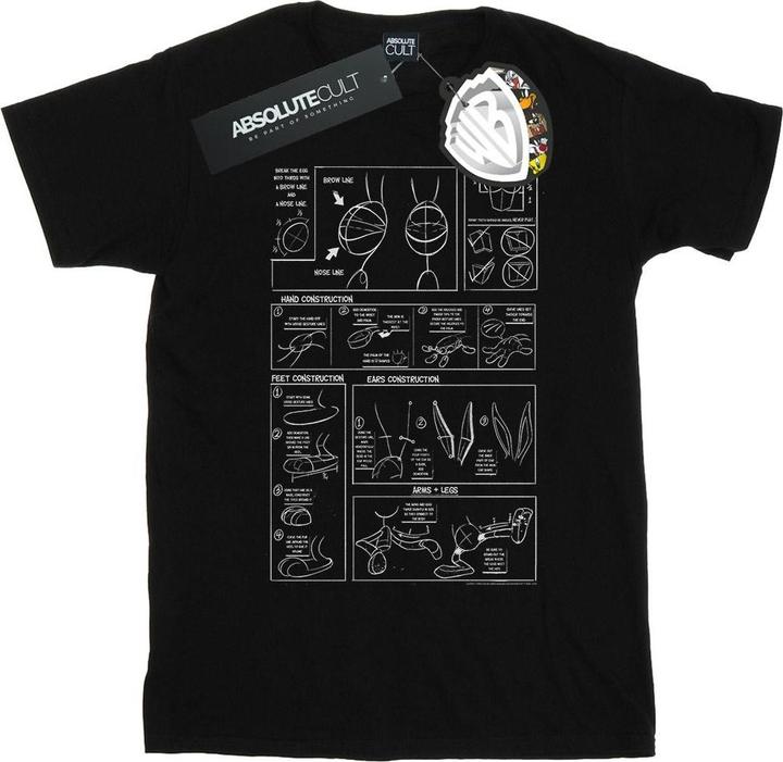 Looney Tunes Bugs Bunny Construction TShirt (XXL)