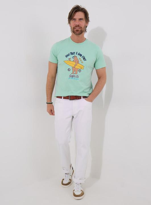 Actual product image Joe Browns Surfer Bear Graphic Short Sleeve T-Shirt (M)