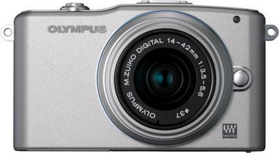 Actual product image Olympus Pen E-PM1 Mini, 12MP, 14-42mm Kit, Silver