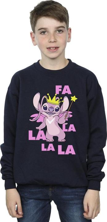 Produktbild Disney Lilo & Stitch Angel Fa La La Sweatshirt Jungen (128)