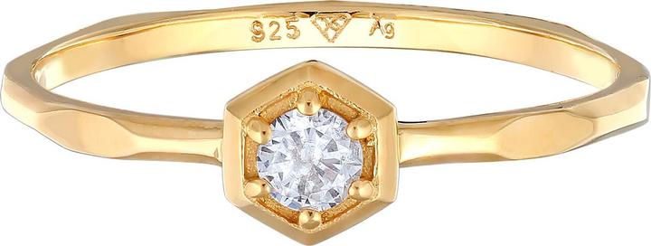 Immagine prodotto Elli Anello di cristallo, Anello di fidanzamento (52, 925 Argento)
