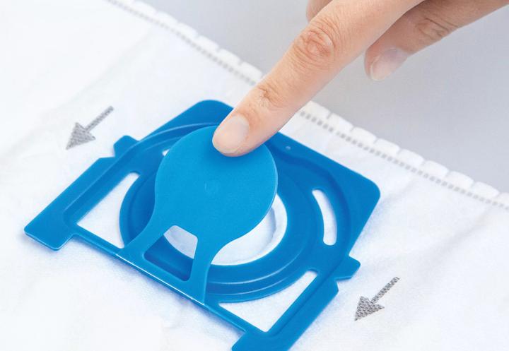 Actual product image Bosch Hausgeräte BBZWD4BAG Additional cylinder vacuum dust bag (4 x)