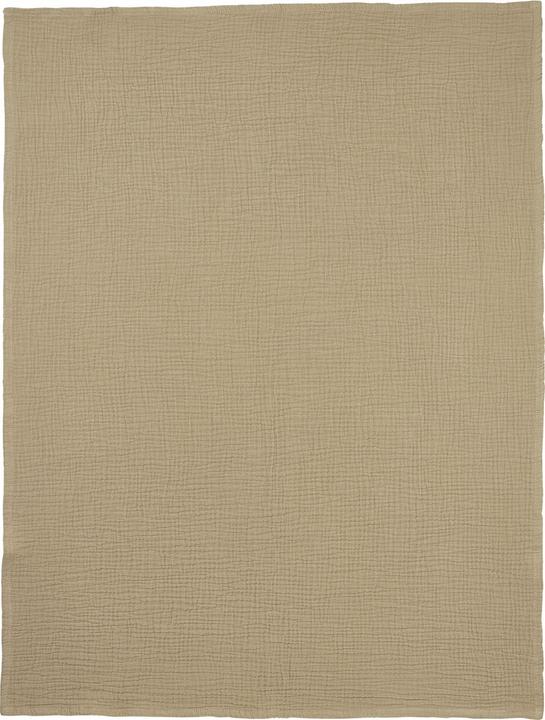 Produktbild Meyco Baby Uni kinderbettlaken - pre-washed musselin - taupe - 100x150cm
