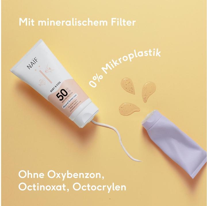 Image du produit Naïf Crèmes solaires (Crème solaire, SPF 50, 100 ml, 133 g)