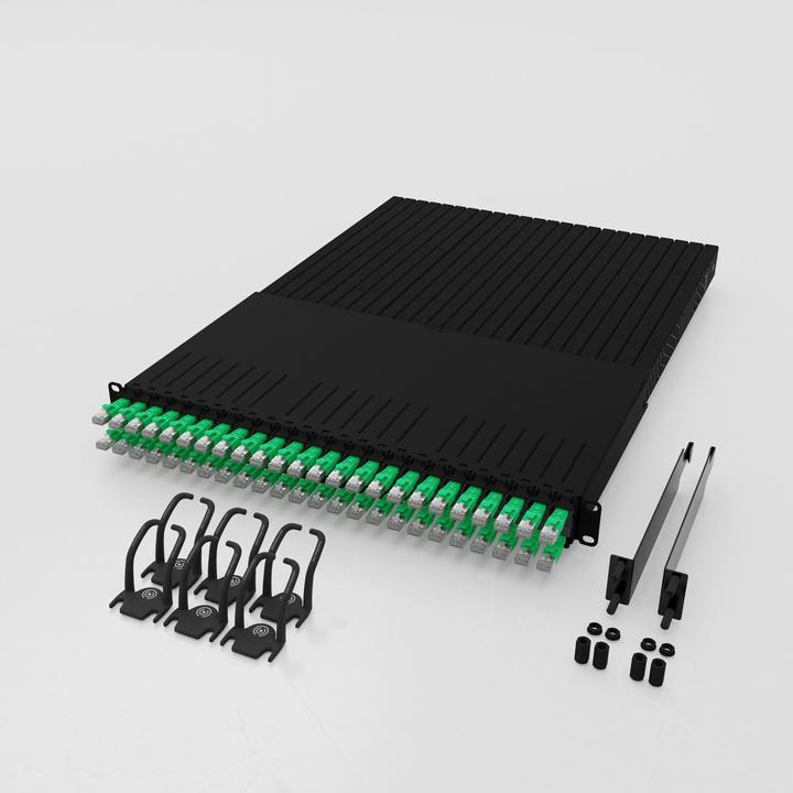 Immagine prodotto PATCHBOX uno / 30RU / Cat 6A, UTP, 1,8 m, verde (U/UTP, CAT6a, 1.80 m)