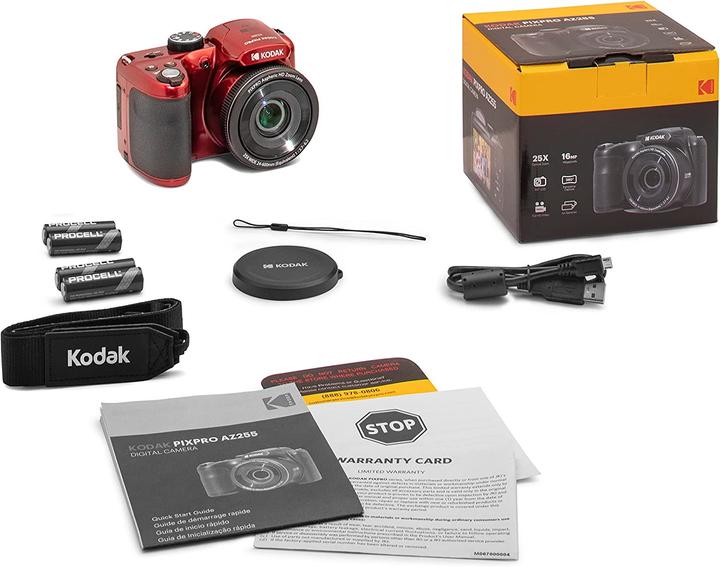 Immagine prodotto Kodak Astro Zoom AZ255 (4.3 - 107.5 mm, 16.15 Mpx, 1/2,3'')