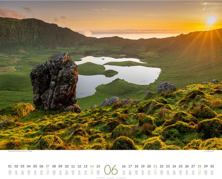 Produktbild Phantastische Landschaften Kalender 2026 (54 x 48 cm, Harter Einband, Deutsch, Französisch, Englisch)