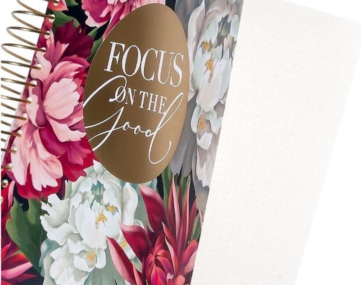 Actual product image Artebene Notebook flowers (A5, Checked)