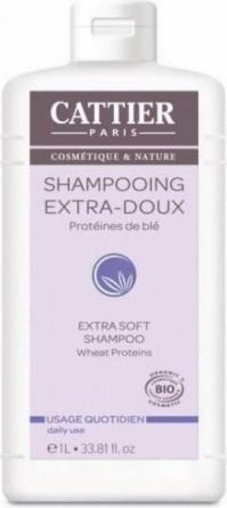 Actual product image Cattier Shampoo Extra Doux (250 ml, Liquid shampoo)