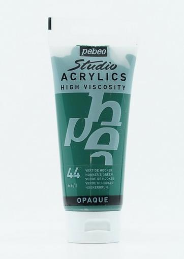 Produktbild Pebeo Studio Acrylics Feine Acrylfarben (Hookergrün, 100 ml)