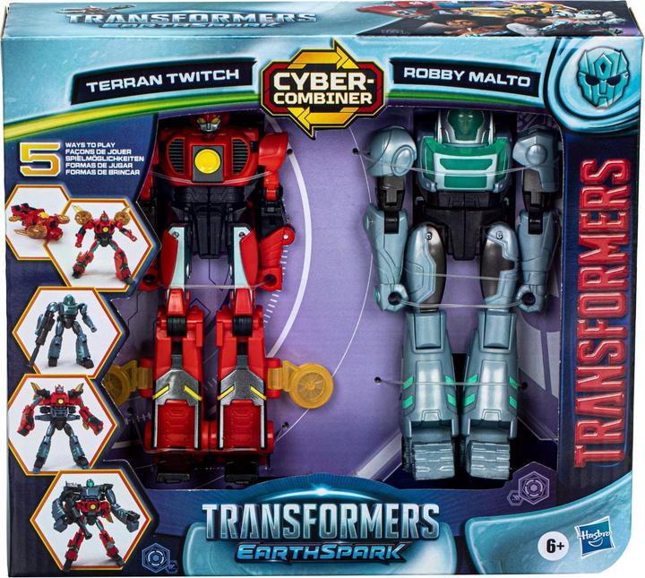Actual product image Transformers Earthspark CombiNerf 1