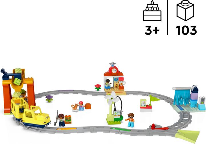 Produktbild LEGO Grosse interaktive Eisenbahn (10428)