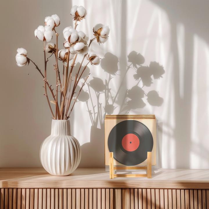 Image du produit Relaxdays Présentoir à vinyles (Plaques)