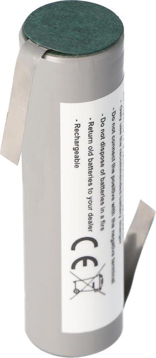 Actual product image AccuCell Akku 18650 für Industrie, Powertool, Li-ion, 3,7V, 2600mAh, 9,6Wh mit Lötfahne in Z-Form (18650, 2600 mAh)