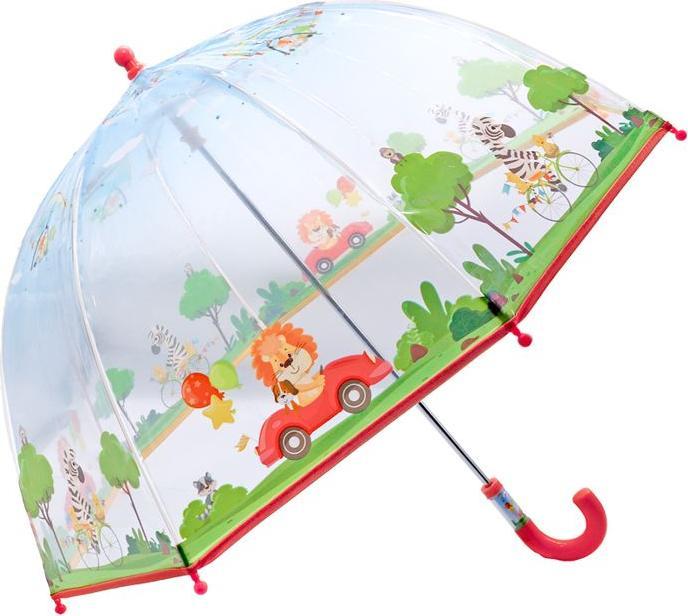 BB Klostermannn Regenschirm fahrende Tiere