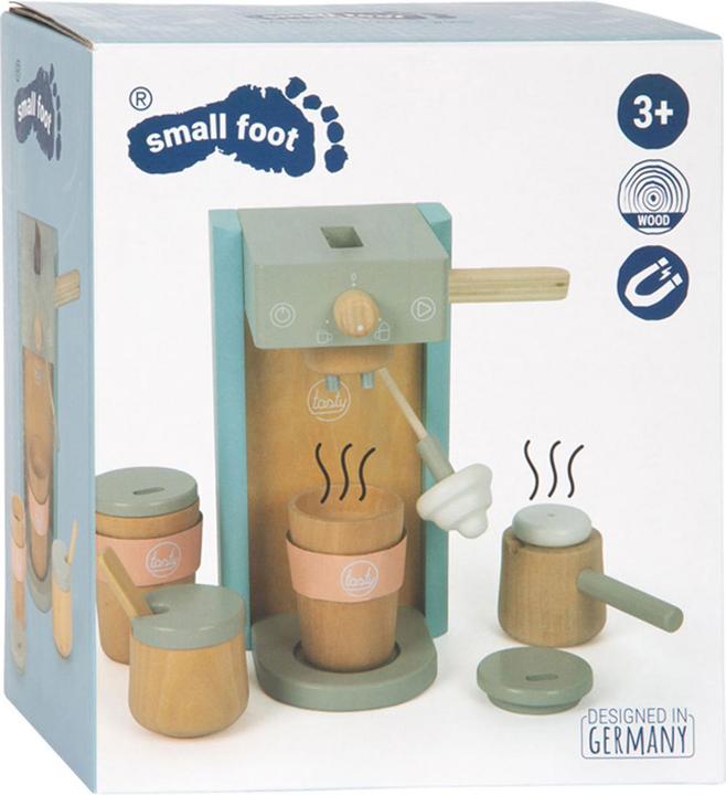 Actual product image small foot Coffee maker set tasty