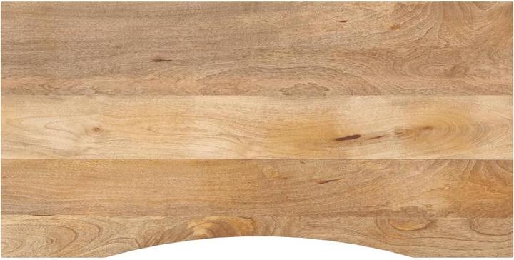 Immagine prodotto VidaXL Piano della scrivania Piano del tavolo Piano in legno con incavo Legno massiccio Mango (120 x 60 x 2,5 cm)