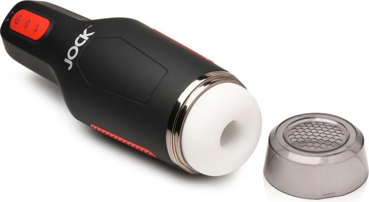 Productafbeelding Curve Toys Sucking and Vibrating Masturbator - 15X - Black