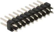 Actual product image Delock Male header 10 pin, grid spacing 2.54 mm, 2-row, straight, 5 pieces