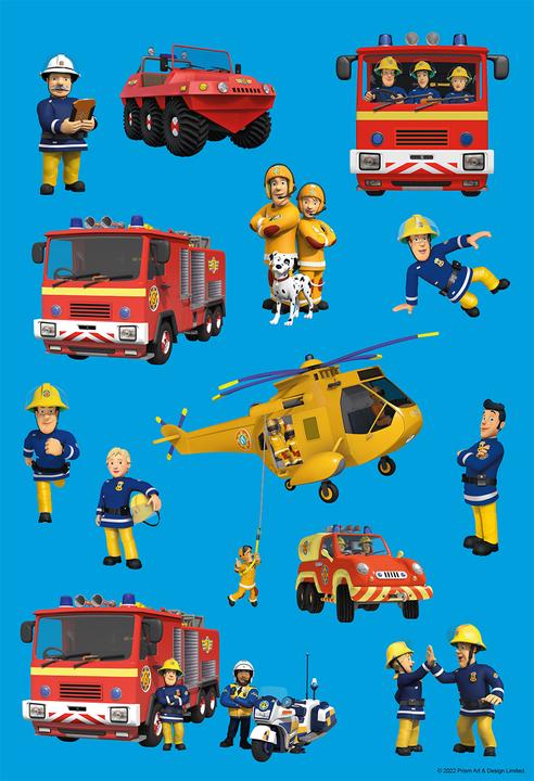 Produktbild Panini Feuerwehrmann Sam: Stickern und Malen mit Feuerwehrmann Sam