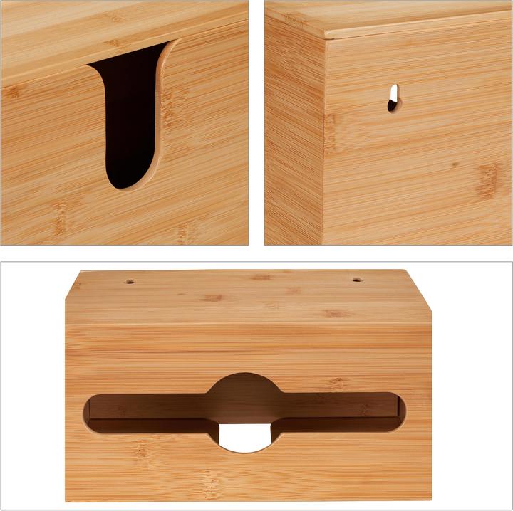 Actual product image Relaxdays Paper towel dispenser