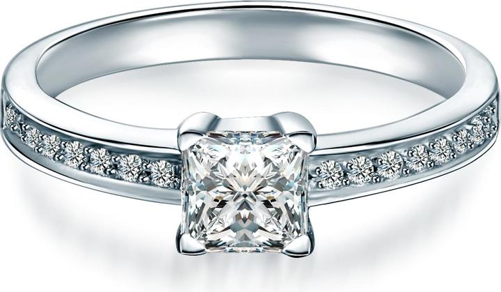 Trilani Damen Sterling Silber Zirkonia silber - 4202