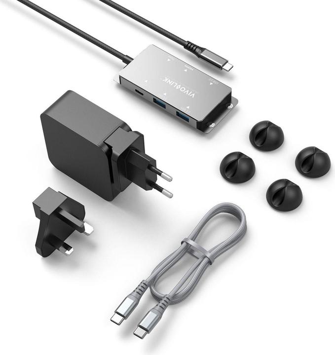 Produktbild Vivolink USB-C HUB for conference (USB-C, 1 Ports)