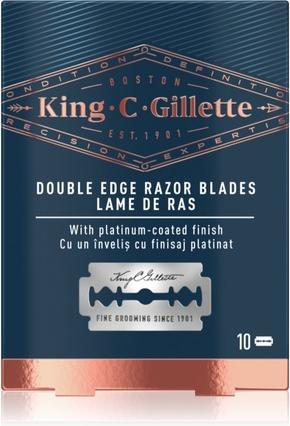 King C. Gillette Double Edge Razor Blades (10 x)