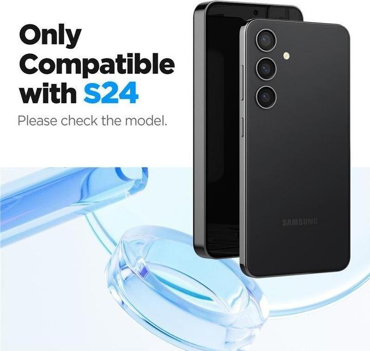 Produktbild Spigen Glas.TR Sam S24 S921 "EZ FIT" 2szt. szkło hartowane AGL07440 (2 Stück, Samsung Galaxy S24)
