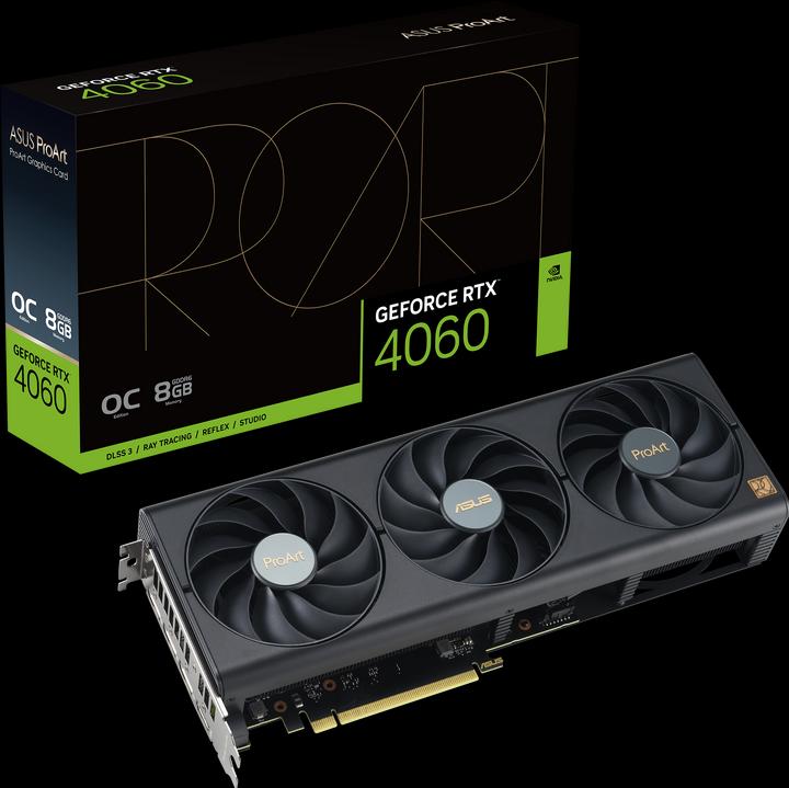 Actual product image ASUS ProArt GeForce RTX 4060 OC Edition (8 GB)