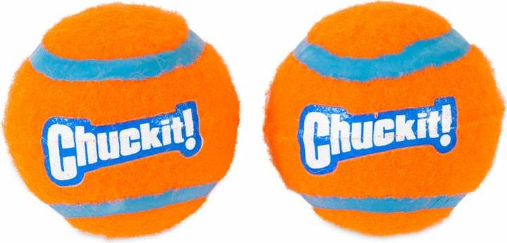 Produktbild Chuckit! CHUCKIT TENNIS BALL Tennisball 5 cm Durchmesser Grösse S 2 Stück(e) Orange (Ballspielzeug Hund)