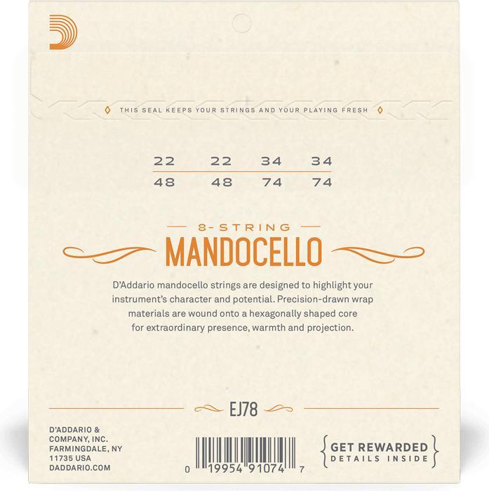 Image du produit D'Addario EJ78 (8 x, 0.07")