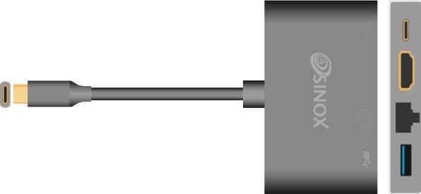 Immagine prodotto Sinox Hub USB C iMedia. In alluminio