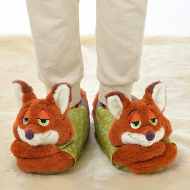 Actual product image Disney Nick Wilde slippers 23-25 Warm Goods (23, 24, 25)
