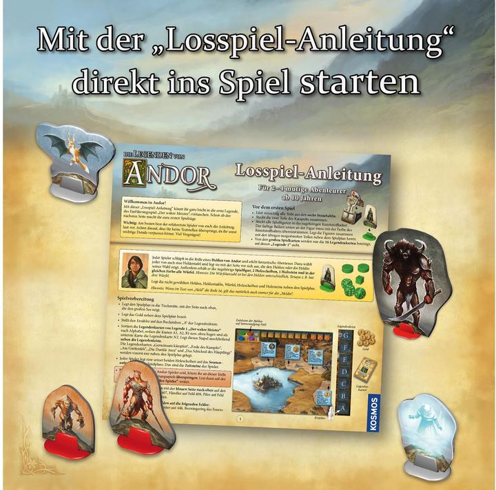 Productafbeelding Kosmos De legenden van Andor - Het verre land (Duits)