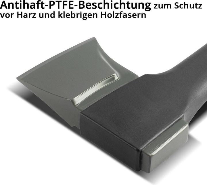 Produktbild Stahlwerk Axt 3er Set 355/ 445/ 775 mm Beil aus Carbon-Stahl mit Fiberglas-Griff