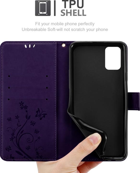 Image du produit Cadorabo Couverture du livre de fleurs (Samsung Galaxy A51 5G)