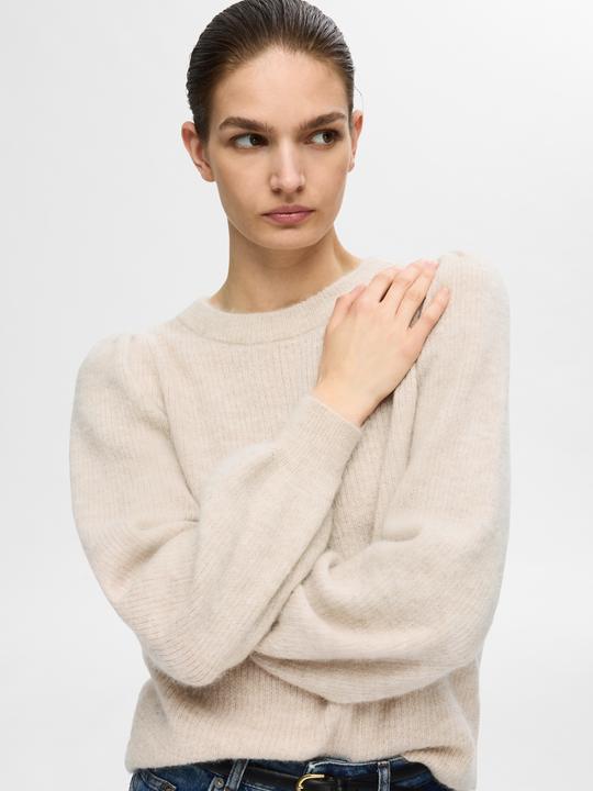 Image du produit Selected Femme Pull en maille à manches longues (L)