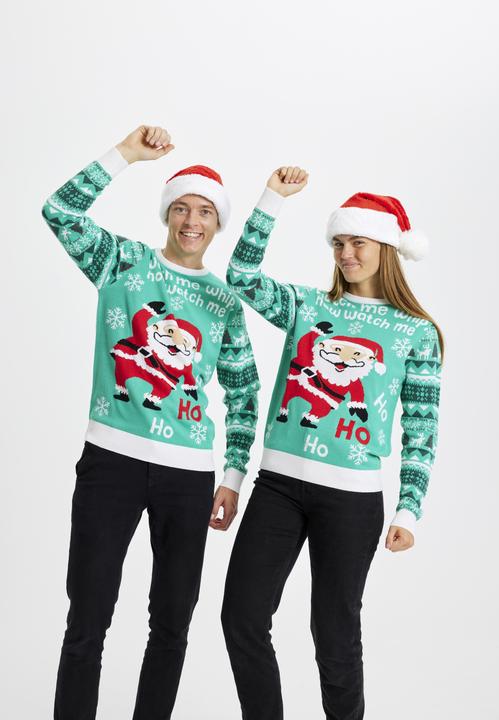 Actual product image Christmas Sweats Watch Me Whip Sweater (S)