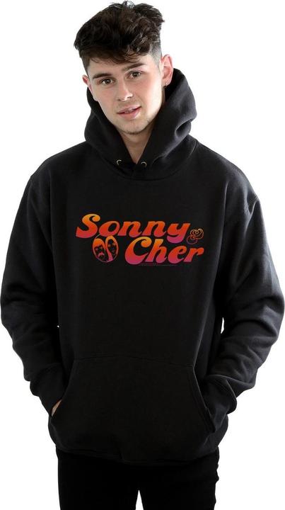 Immagine prodotto Sonny & Cher Gradient Logo Felpa con Cappuccio Uomo (4XL)