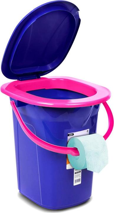 Image du produit Greenblue GB320BR Toilettes touristiques bleu foncé rose (Lotion pour le corps, 19000 ml)