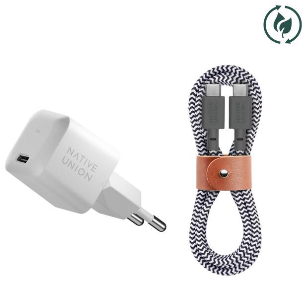 Actual product image Native Union Fast GaN Charger PD 30W with USB-C Cable (30 W)