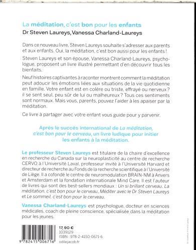 Produktbild Odile La méditation, c'est bon pour les enfants (Französisch, Laureys Steven, 2024)