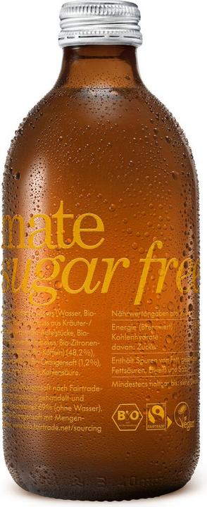 Actual product image ChariTea Mate Ginger Sugarfree (24 x 33 cl)