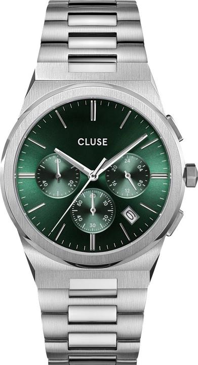 Cluse Vigoureux Chrono Silver (Chronograph, 40 mm)