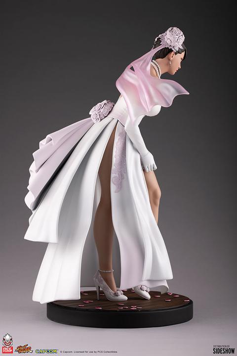 Actual product image PCS Street Fighter statuette 1/4 Wedding Chun-Li 39 cm