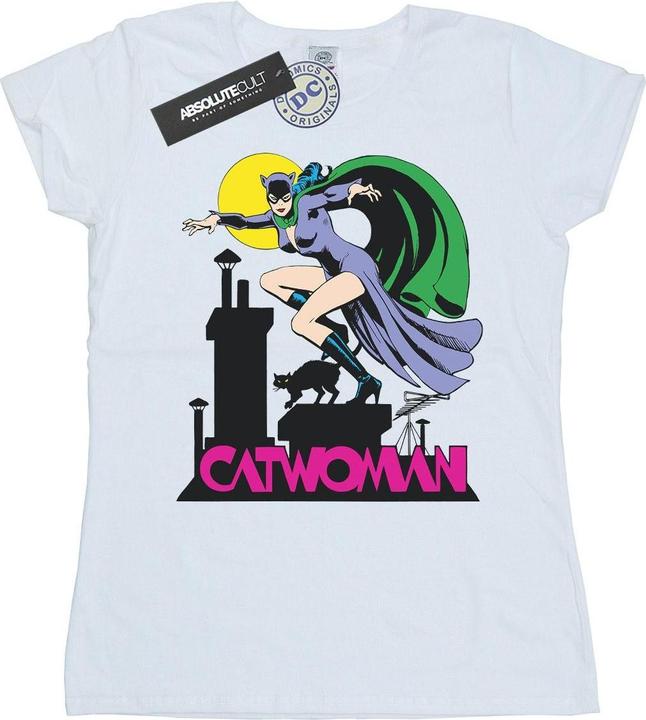 Catwoman Text Logo TShirt (XL)